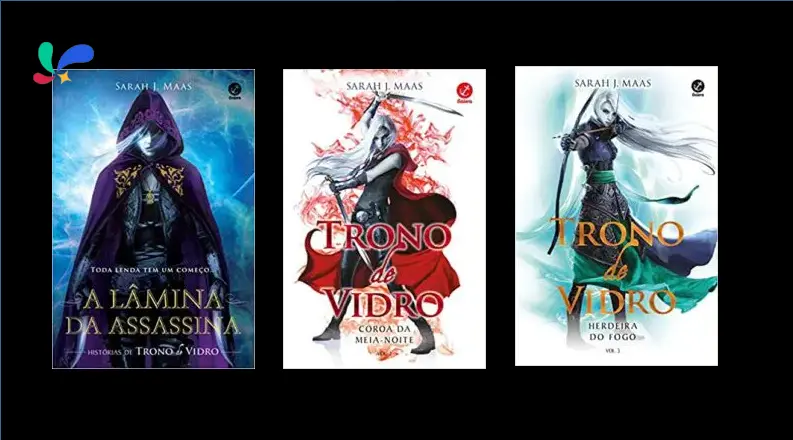 Ordem dos Livros de Trono de Vidro por Sarah J. Maas