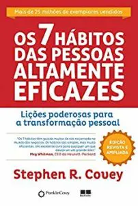 livros de autoajuda Os Sete Hábitos das Pessoas Altamente Eficazes (Stephen R. Covey)