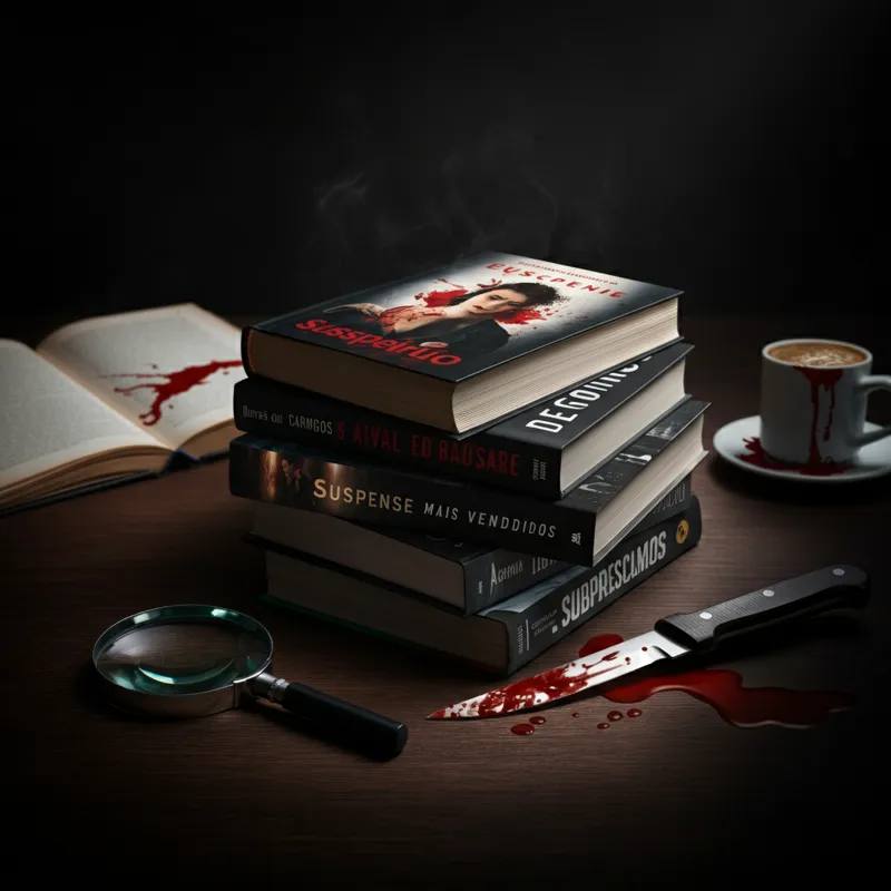 Principais Livros de Suspense Mais Vendidos